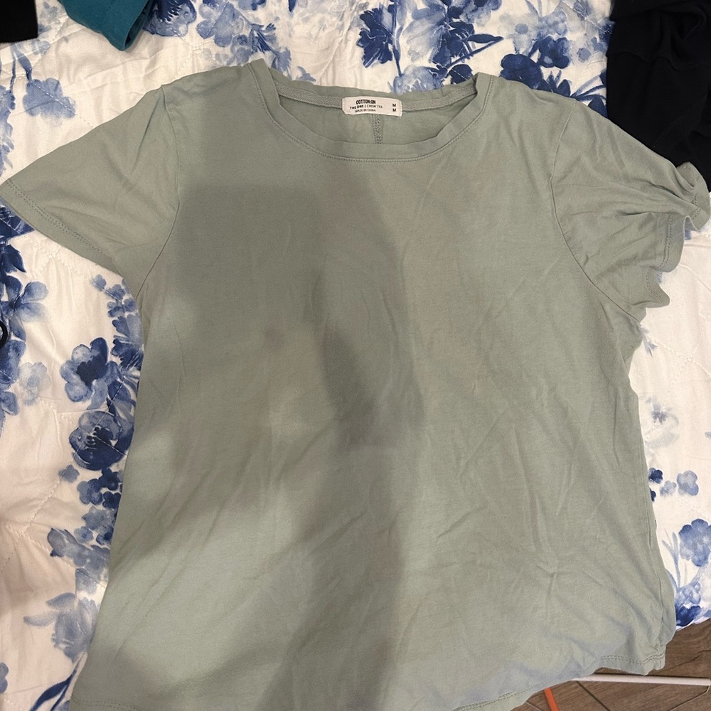 Light sage green t-shirt